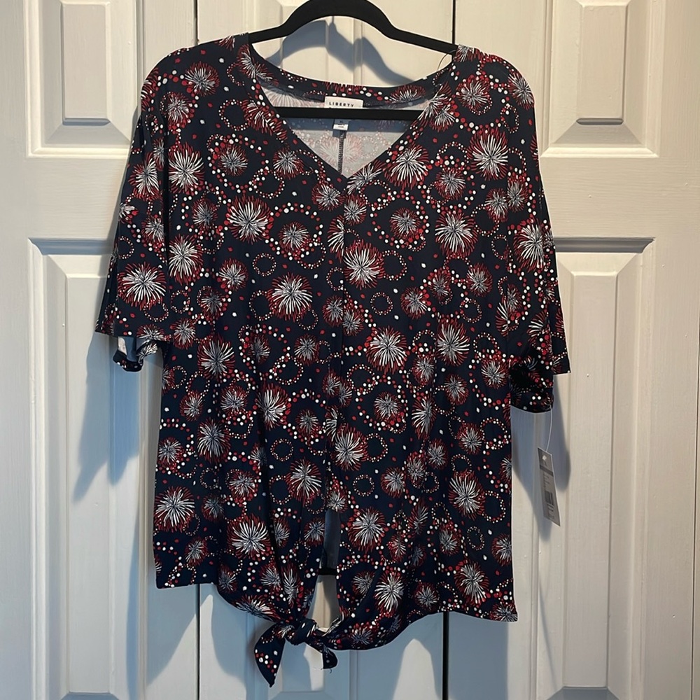 Cute Tie Front Top